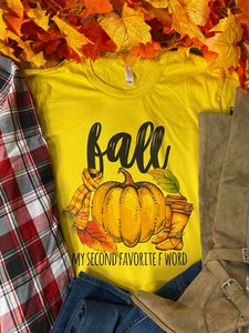 Fall, my second favorite F word apparel