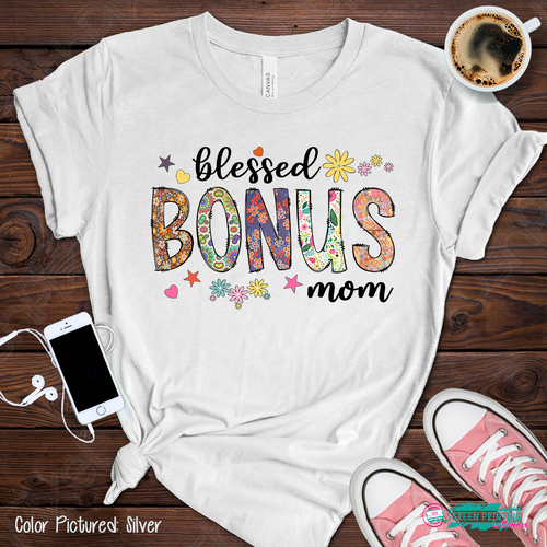 Blessed Bonus Mom Tee