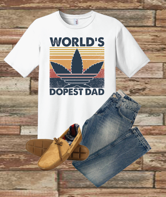 Worlds Dopest Dad Tshirt