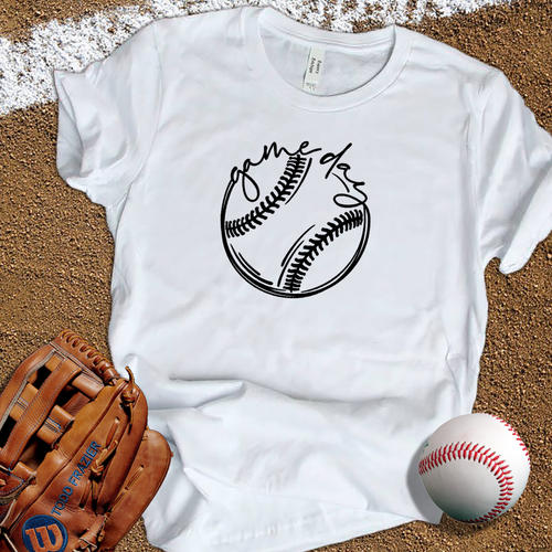 Game day baseball apparel