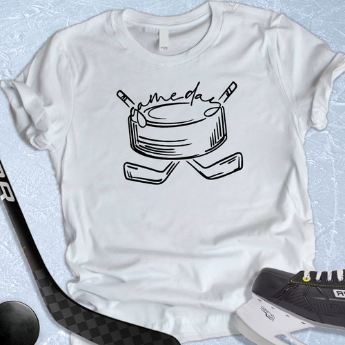 Game day hockey apparel
