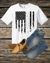 Load image into Gallery viewer, Grandpa flag tshirt (grandpa can be changed)