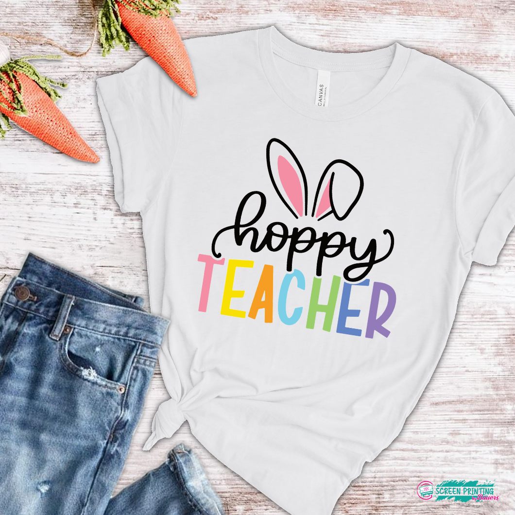 Hoppy Teacher Apparel