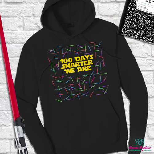 YOUTH- 100 days smarter we are apparel