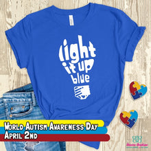 Load image into Gallery viewer, Light It Up Blue - Autism Awareness