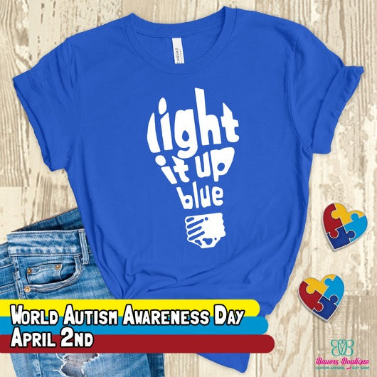 Light It Up Blue - Autism Awareness