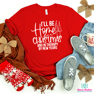 I’ll be home for Christmas apparel