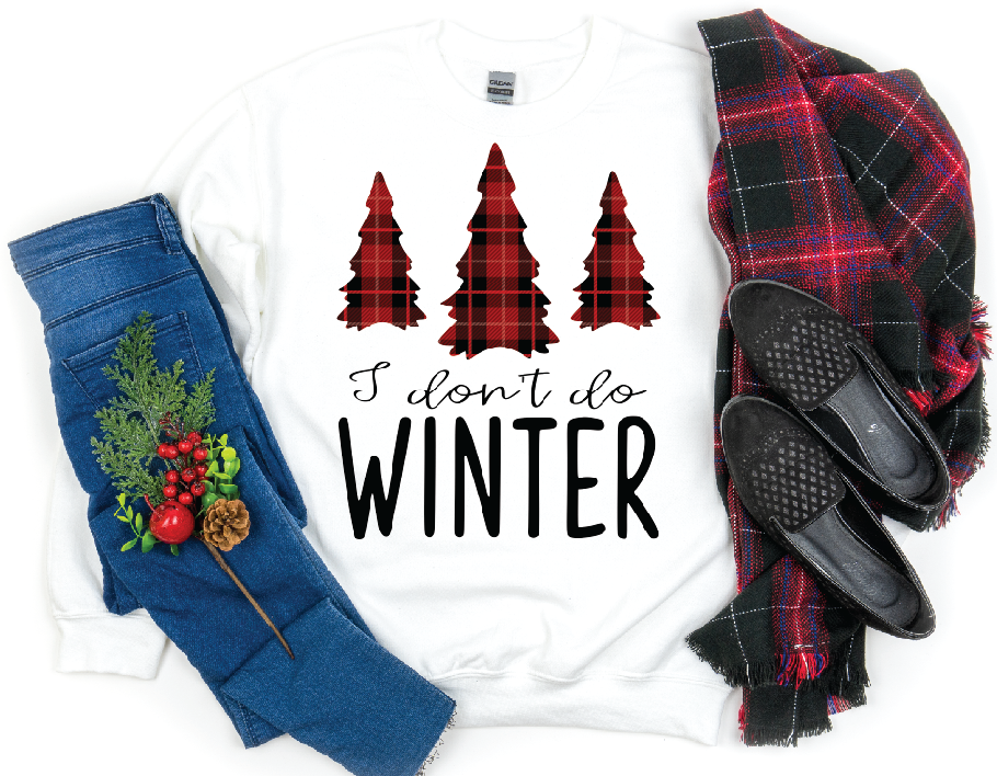 I don’t do winter apparel