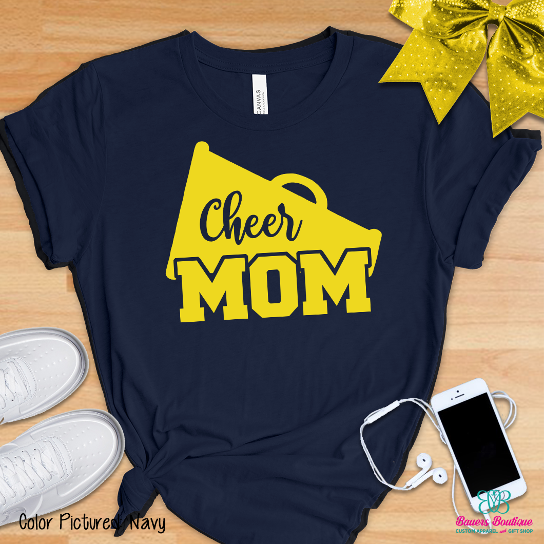 Football & Cheer Mom Jersey - Personalized Spiritwear