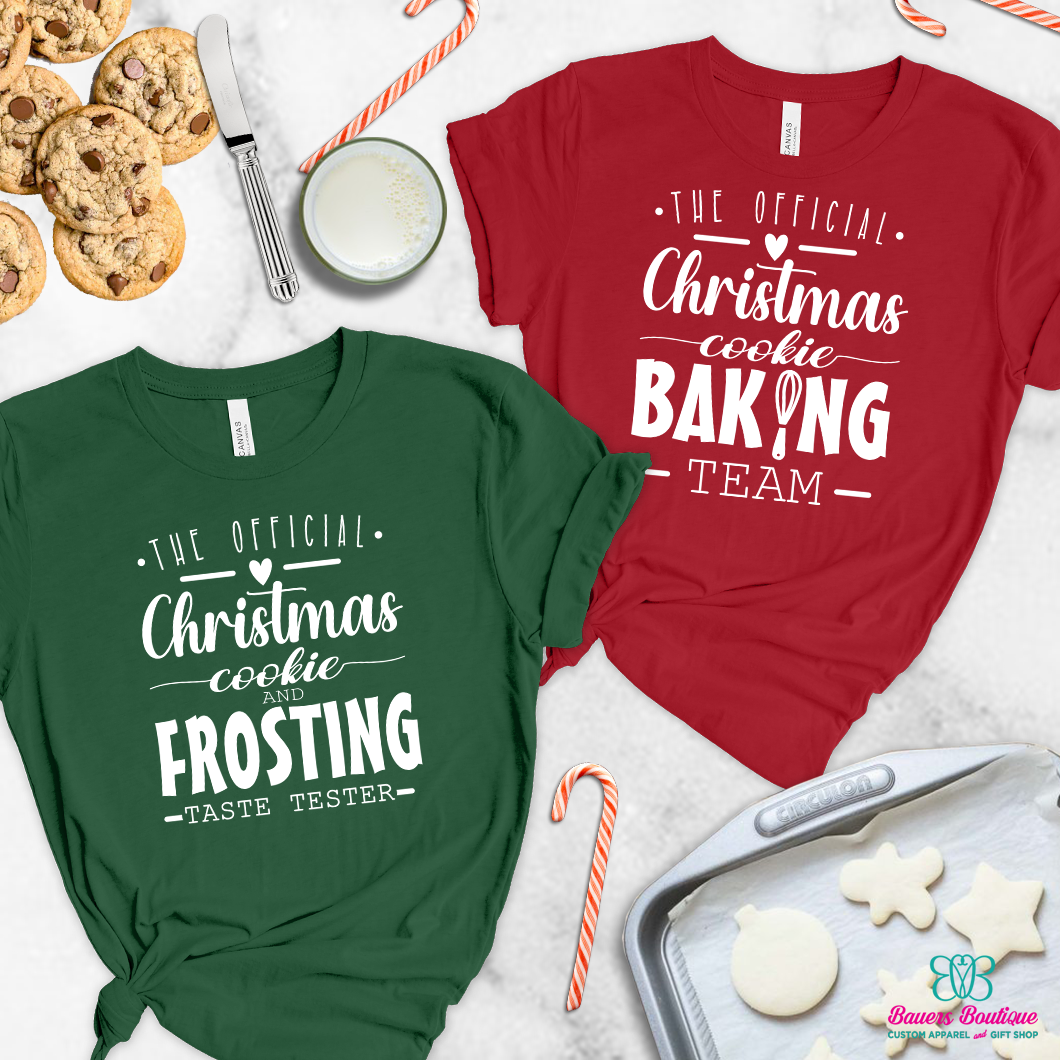 The official Christmas cookie baking team