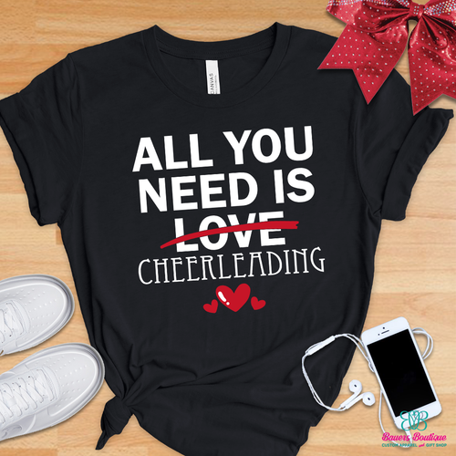 All you need is cheerleading apparel