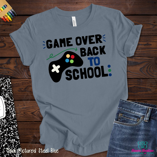 Game Over Back To School - Youth