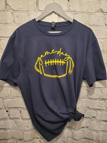 Game day football apparel (colors customizable)