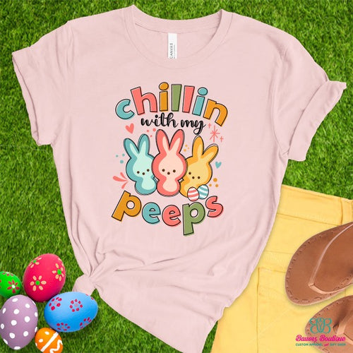 Chillin with my peeps apparel