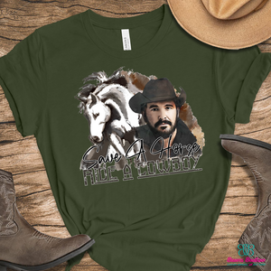 Save a horse ride a cowboy apparel