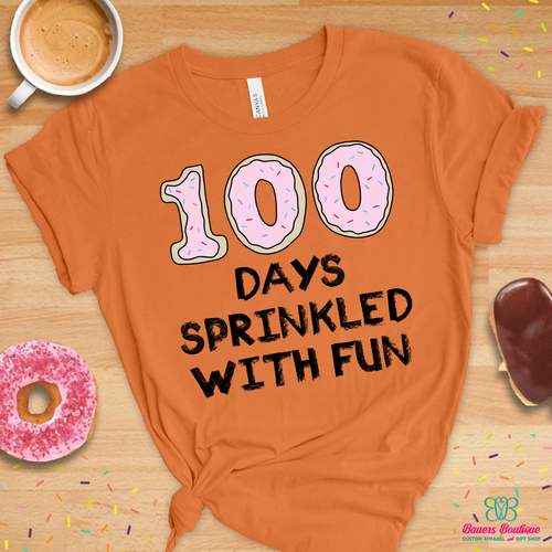YOUTH- 100 days sprinkled with fun apparel