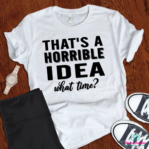 Thats a horrible idea apparel