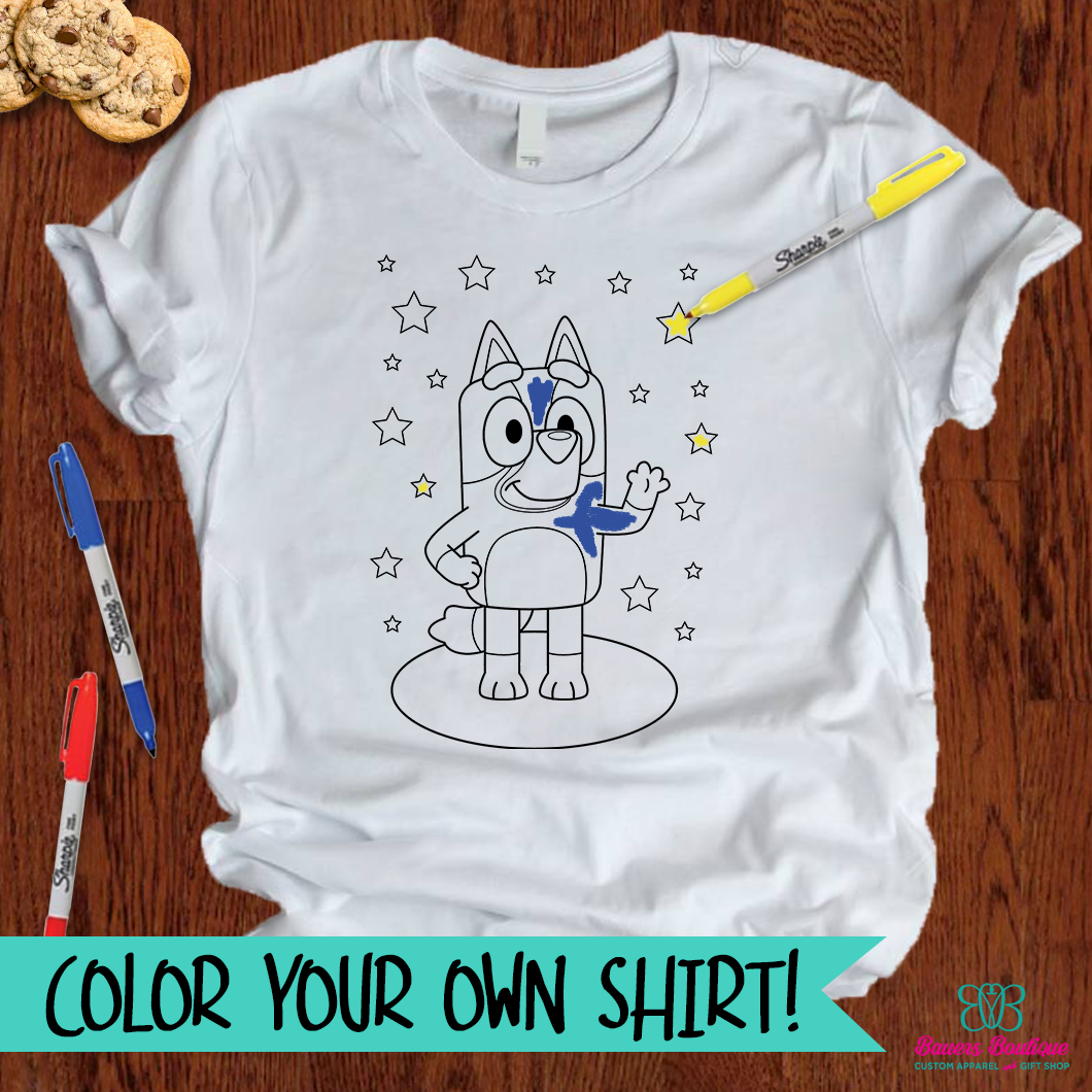 Bluey T-shirt For Kids - T-shirt