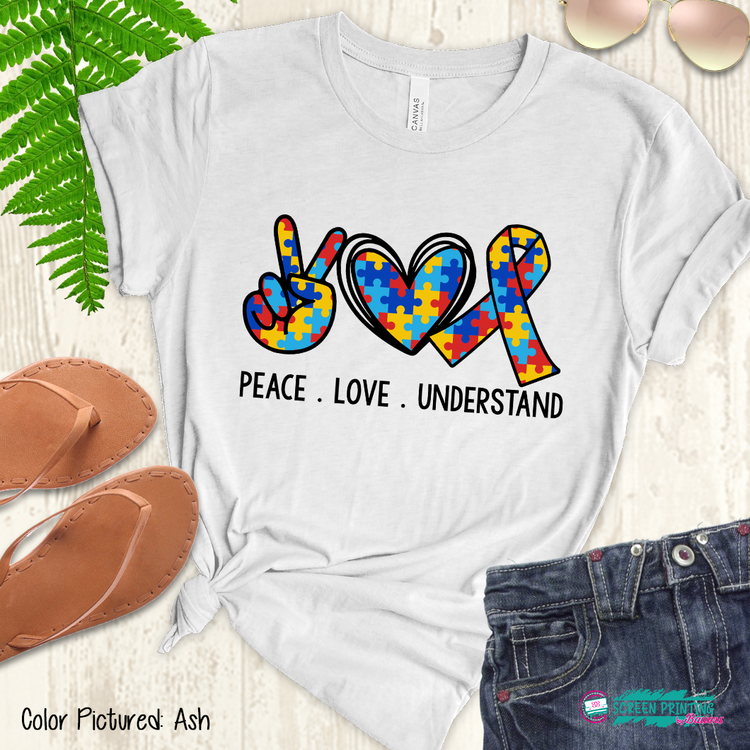 Peace Love Understand Autism