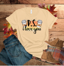 Load image into Gallery viewer, P.S. I love you apparel