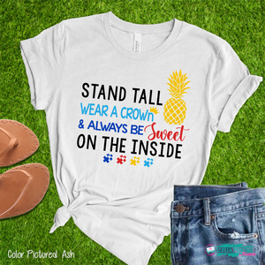Stand Tall And Wear A Crown (Autism)