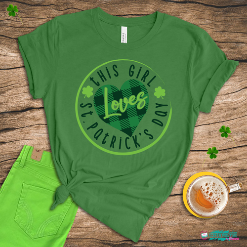 This Girl Loves St. Patrick's Day tee